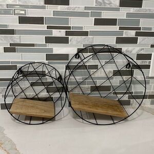 Circular shelves